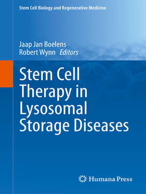 cover image of Stem Cell Therapy in Lysosomal Storage Diseases